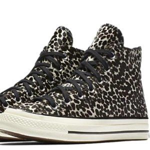 Converse Chuck Taylor All Star Limited Edition 70 Cheetah Pony Hair Sneakers
